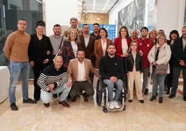La Diputación de Huelva acoge la constitución de la Comisión Provincial de Deporte y Diversidad Funcional