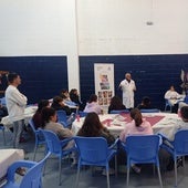 Alumnos del IES Delgado Hernández de Bollullos par del Condado