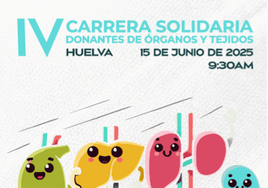 El Hospital Juan Ramón Jiménez organiza la IV Carrera Solidaria en homenaje a los donantes de órganos y tejidos