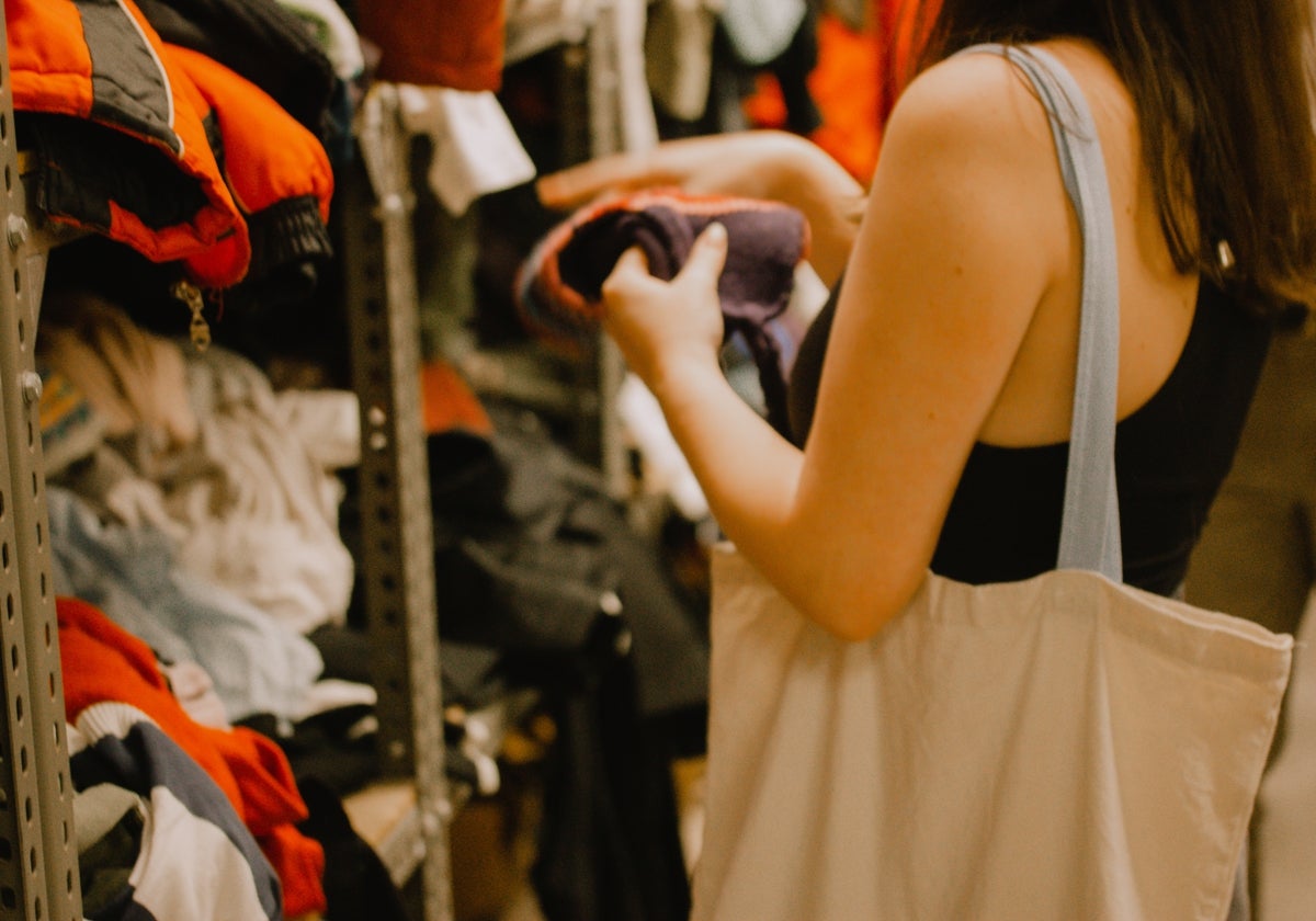 Mercadillo de ropa