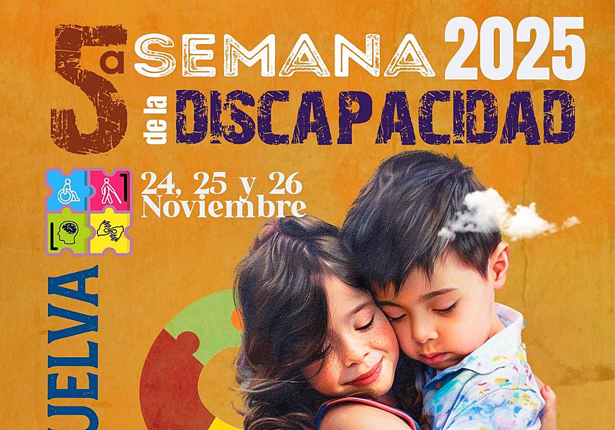 Cartel de la V Semana de la Discapacidad 2025