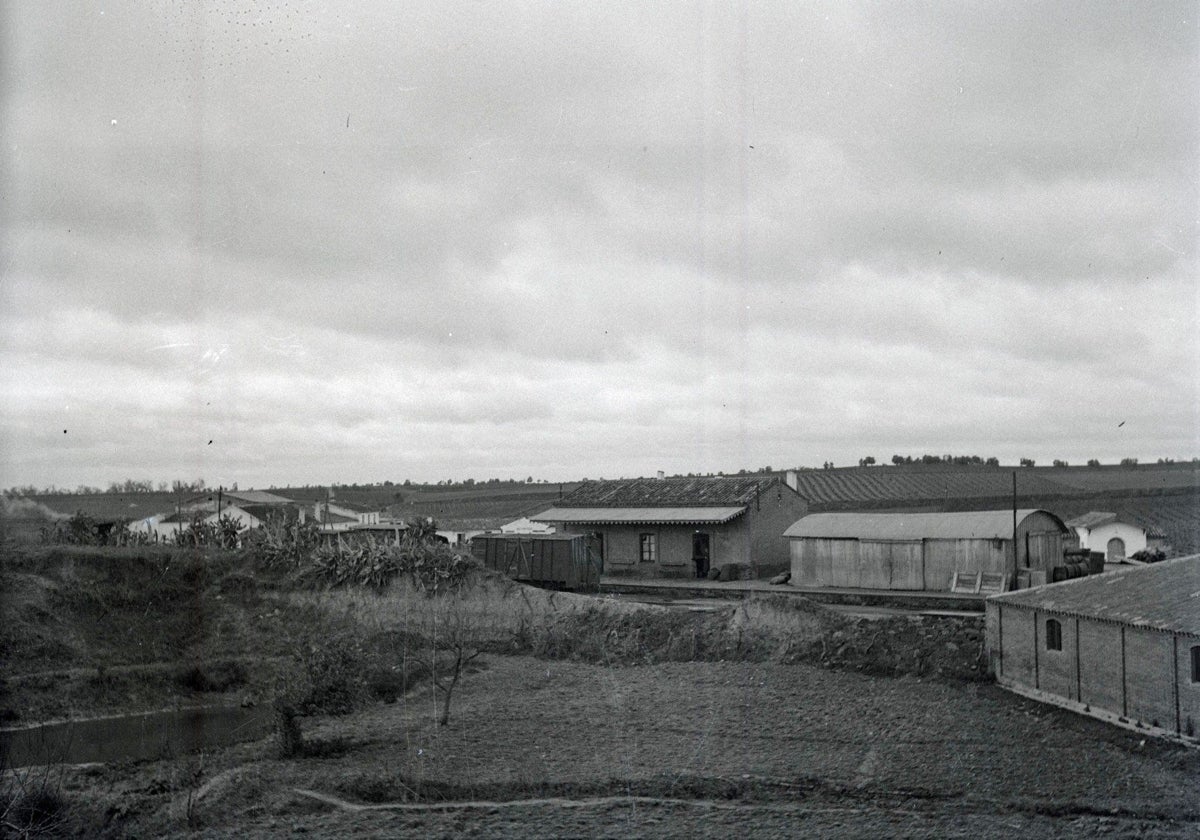 Antigua estación de ferrocarril de Trigueros