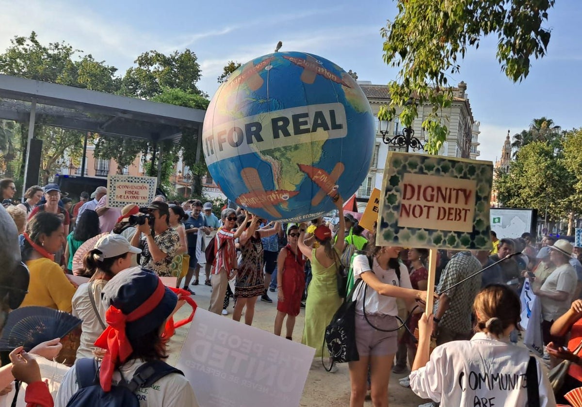 Manifestación en Sevilla