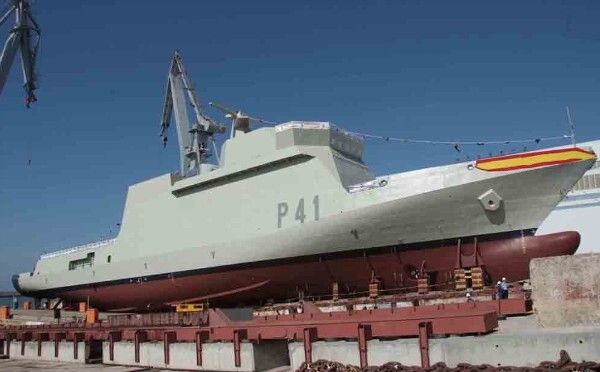 Geosa participa en la construcción del primer buque de acción marítima de la Armada Española