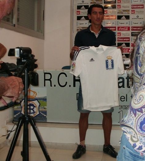 Pedro Ríos: 'Mi amigo Raúl Molina ha hecho mucho para que viniera al Recre'