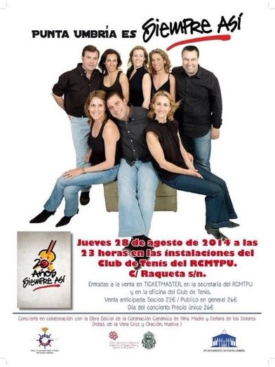 Siempre Así actuará en Punta a beneficio de la obra social de la Coronación de Nuestra Madre y Señora de los Dolores