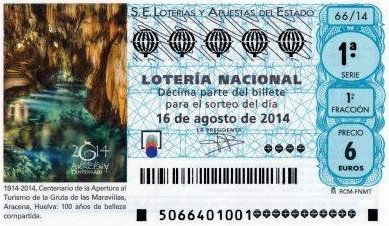 La Gruta de las Maravillas, protagonista este sábado del Sorteo de la Lotería Nacional