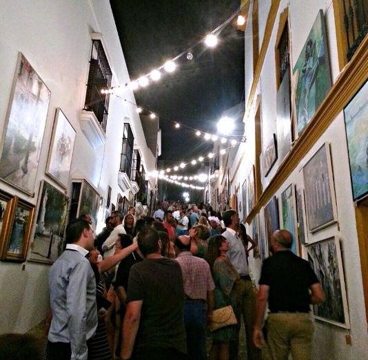 Más de 4.000 personas disfrutan en Ayamonte de 'Un Paseo por el Arte'