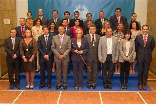 Ignacio Caraballo y María Luisa Faneca, vicepresidentes de la Diputación