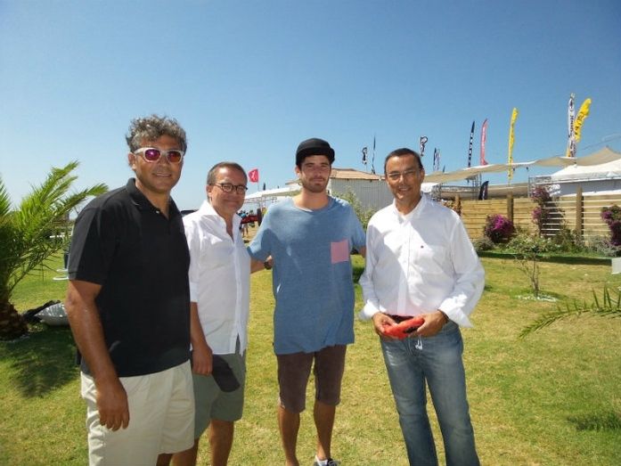 El Patronato de Turismo promociona Huelva como escenario ideal para el kitesurf