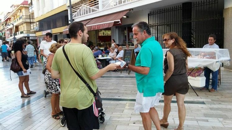 Las asambleas locales de IU en Punta Umbría, Aljaraque y Lepe recogen ayuda solidaria para Gaza