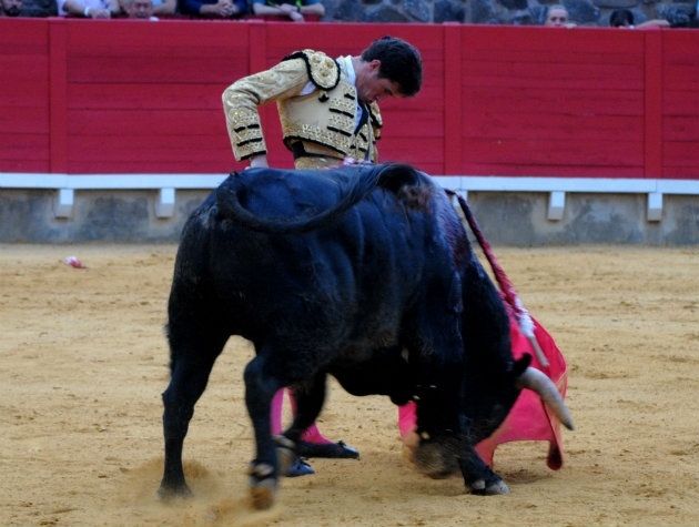 Daniel Luque indulta en Cortegana un toro de José Luis Pereda