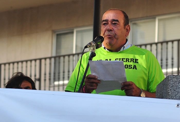 Más de dos mil personas claman en la capital contra el cierre de ENCE