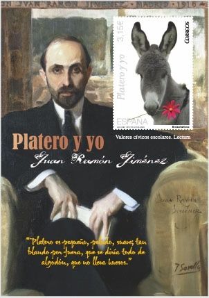 Correos emite un sello en el centenario de la publicación de 'Platero y yo', de Juan Ramón Jiménez