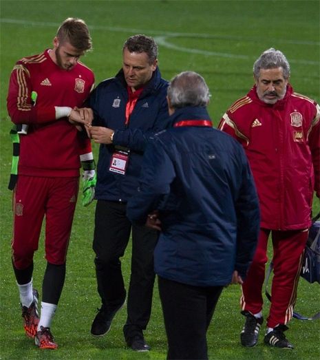 De Gea, baja por lesión en el España-Bielorrusia