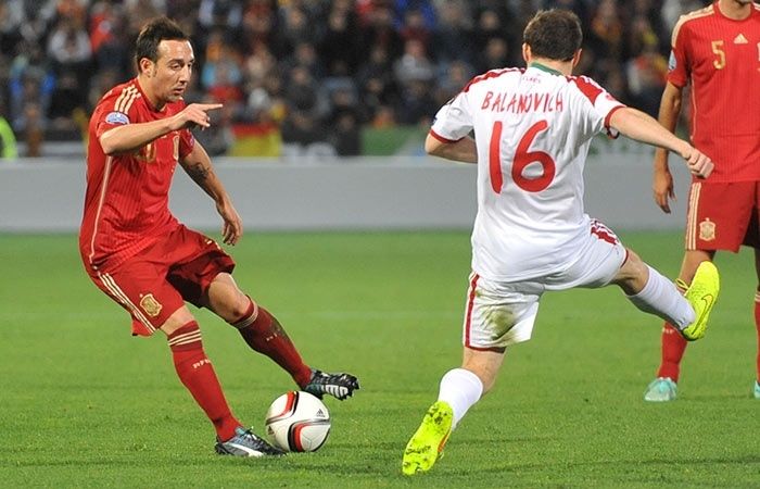 Cazorla iguala a Butragueño con 69 internacionalidades