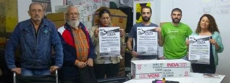 Huelva finaliza la campaña solidaria con el pueblo de Gaza