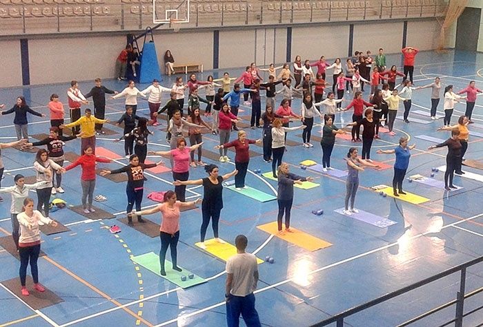 Deporte contra la violencia hacia la mujer en Gibraleón