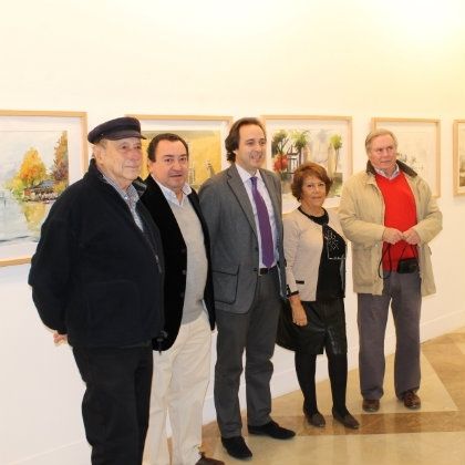 La Casa Colón muestra los 25 años de trabajo de la Agrupación de Acuarelistas de Andalucía