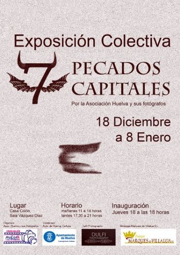 La exposición fotográfica '7 pecados capitales' se inaugura este jueves en la Casa Colón