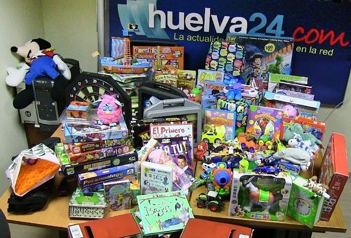Juguetes para los más necesitados y premios para quienes lo han hecho posible