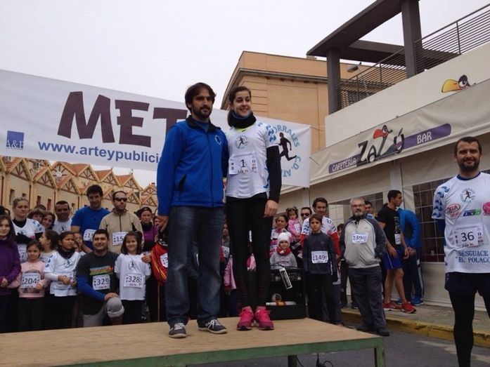 Victorias de Carolina Marín y Enrique Asensio en la Carrera Solidaria de Corrales