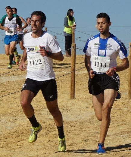 Fakhreddine Aoulad y Lidia Rodríguez, en lo más alto en el homenaje a Miguel Beltrán
