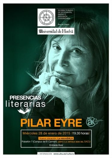 La escritora Pilar Eyre abre las presencias literarias de 2015 en la Universidad de Huelva