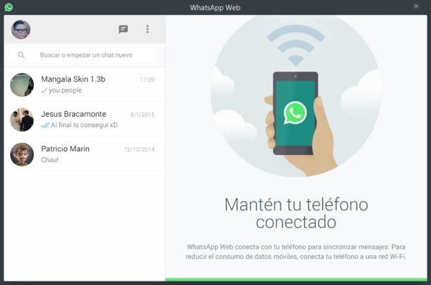 WhatsApp se muda al ordenador