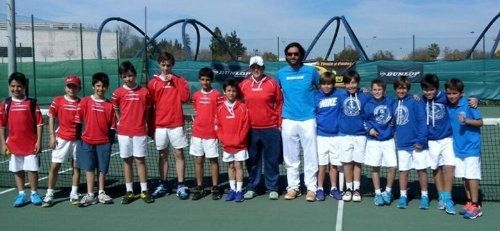 Gran estreno del Recreativo de Tenis en el Andaluz por Equipos