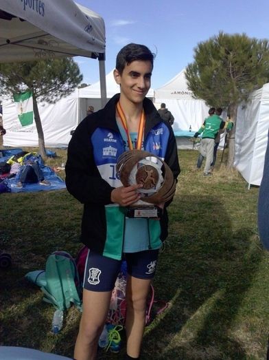 Noveno puesto y título nacional por equipos para Alberto Muriel