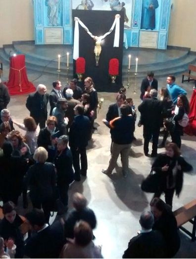 Arte y emoción en la exaltación de la saeta 'Maristas Huelva'