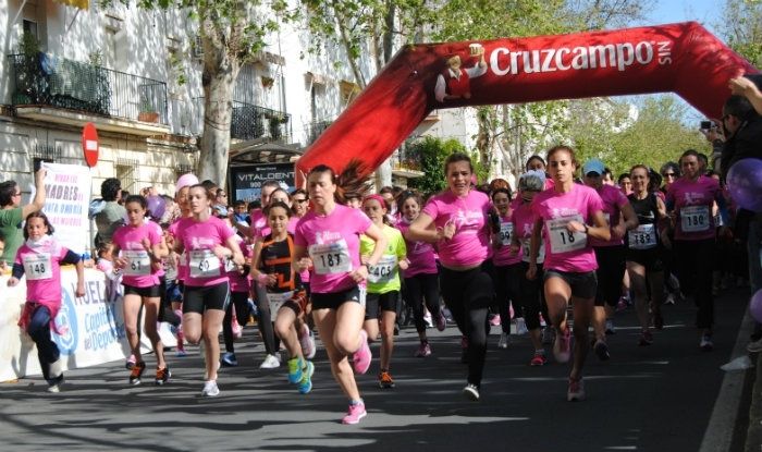 Las inscripciones de la Carrera de la Mujer se destinarán a la Asociación Onubense de Cáncer de Mama Santa Águeda