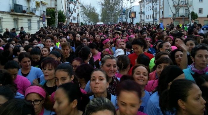 Victoria de cumpleaños de María López Dorado en la Carrera de la Mujer