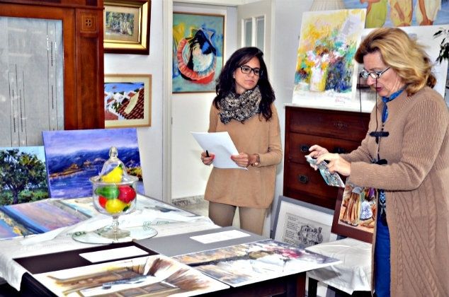 Poesía y pintura se dan la mano a partir del viernes en la Casa Grande de Ayamonte