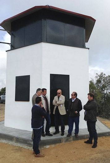 La Sierra cuenta con una nueva torre de vigilancia contra incendios