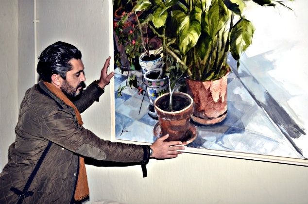 'L'atelier', la nueva factoría pictórica en Ayamonte de Juan Galán