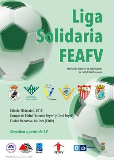 Los veteranos del Recre inician su andadura en la Liga Solidaria de la RFEF