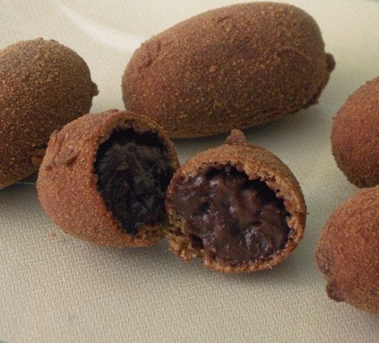 Croquetas de chocolate