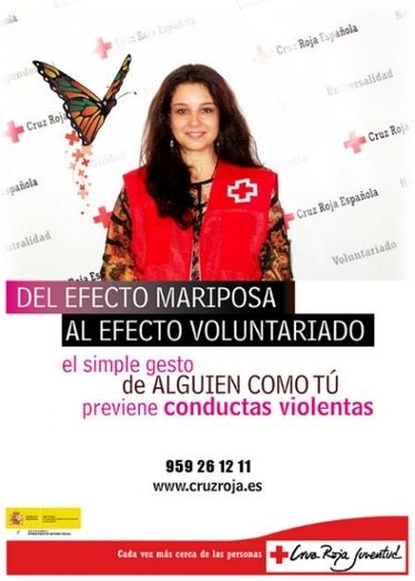 Cruz Roja Huelva lanza una nueva edición de la campaña ‘Del efecto mariposa al efecto voluntariado’