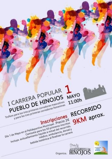 Hinojos celebra el 1 de mayo su primera carrera popular