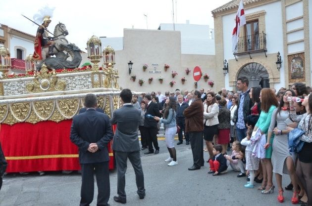 Concluidas las obras de la plaza de San Jorge de Palos