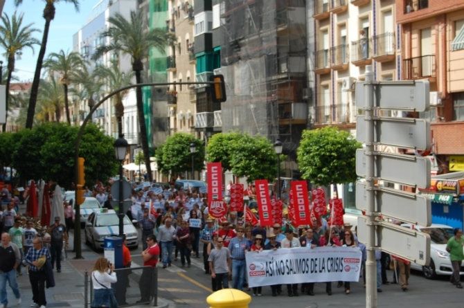 Primero de mayo en la calle
