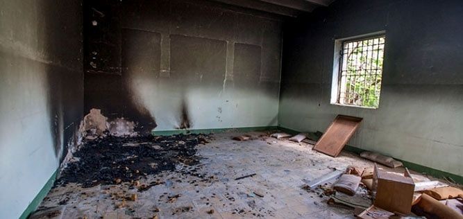 Enésimo incendio intencionado en la antigua Prisión Provincial