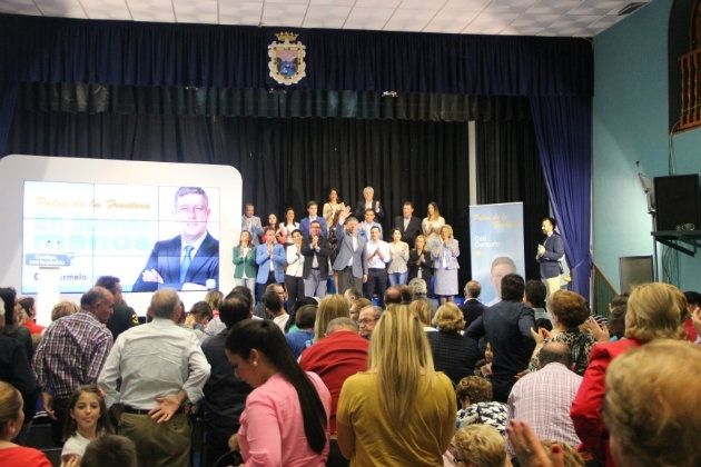 Carmelo Romero presenta la candidatura “que va a trabajar para engrandecer aún más a Palos”