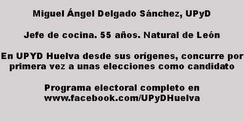 Miguel Ángel Delgado: “Si está en nuestra mano, el Partido Popular dejará de gobernar. Es hora de que haya un cambio”