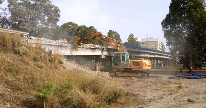 Adios al puente de la avenida de Cádiz
