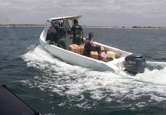 La Guardia Civil se incauta de 50 fardos de hachís frente a la costa isleña