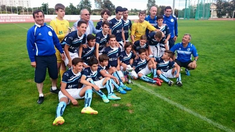 La Selección Onubense infantil triunfa en Albufeira