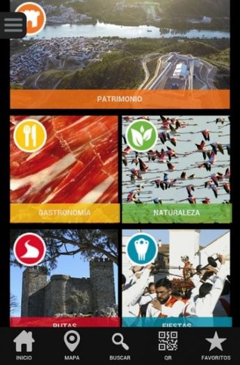 Una aplicación para smartphones recoge todos los recursos turísticos de la provincia de Huelva